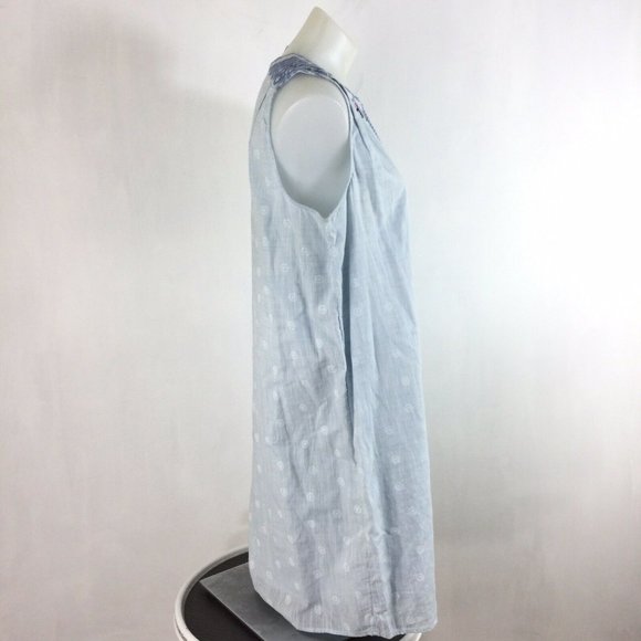 Joules Dress Oriella Embroidered Neckline Dotted - Picture 5 of 8